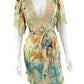 Spell & the Gypsy Cream Satin Mini Dress Size S
