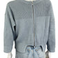 cabi Blue Reversible Fair Play Sweater Size S
