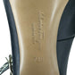 Salvatore Ferragamo Black Leather Lurano Pumps Size 7.5