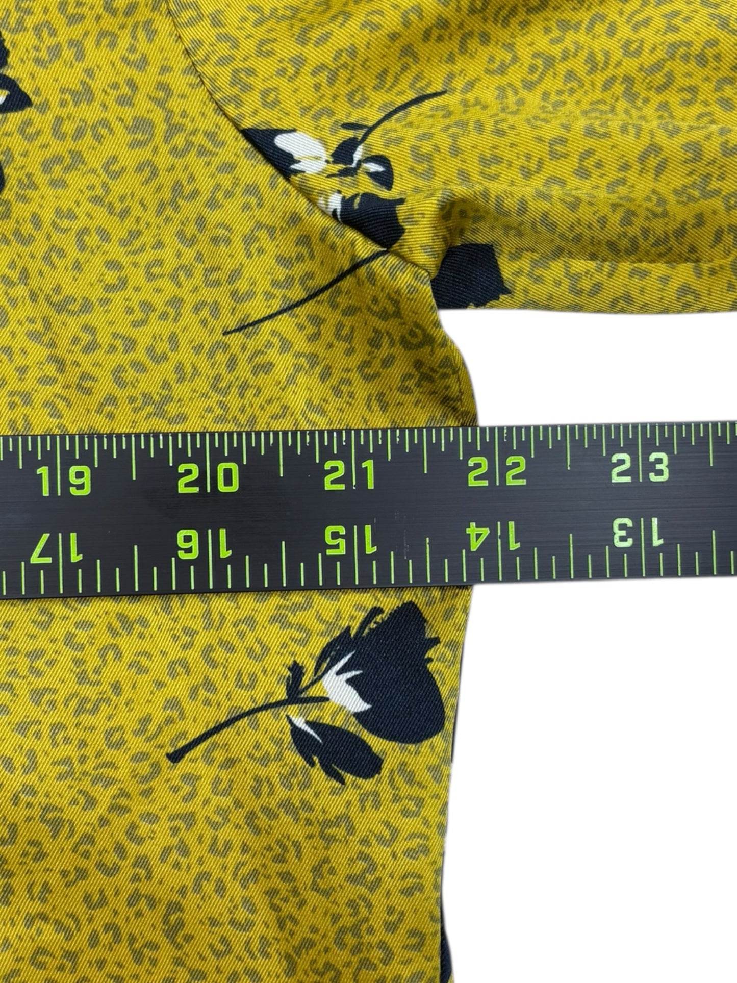 Rebecca Minkoff Floral Print Nellie Button Down Shirt Size S