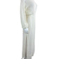 Spell Ivory Open-Knit Maxi Dress Size XS