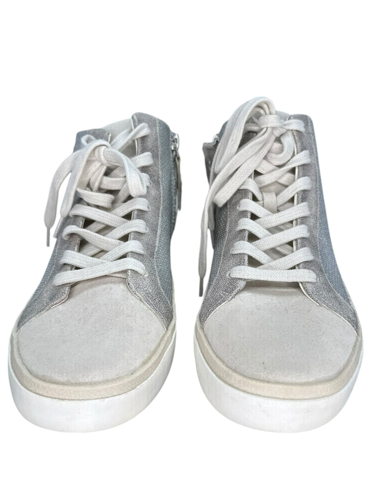 Dolce Vita Silver 'Zoel' Sneakers Size 8