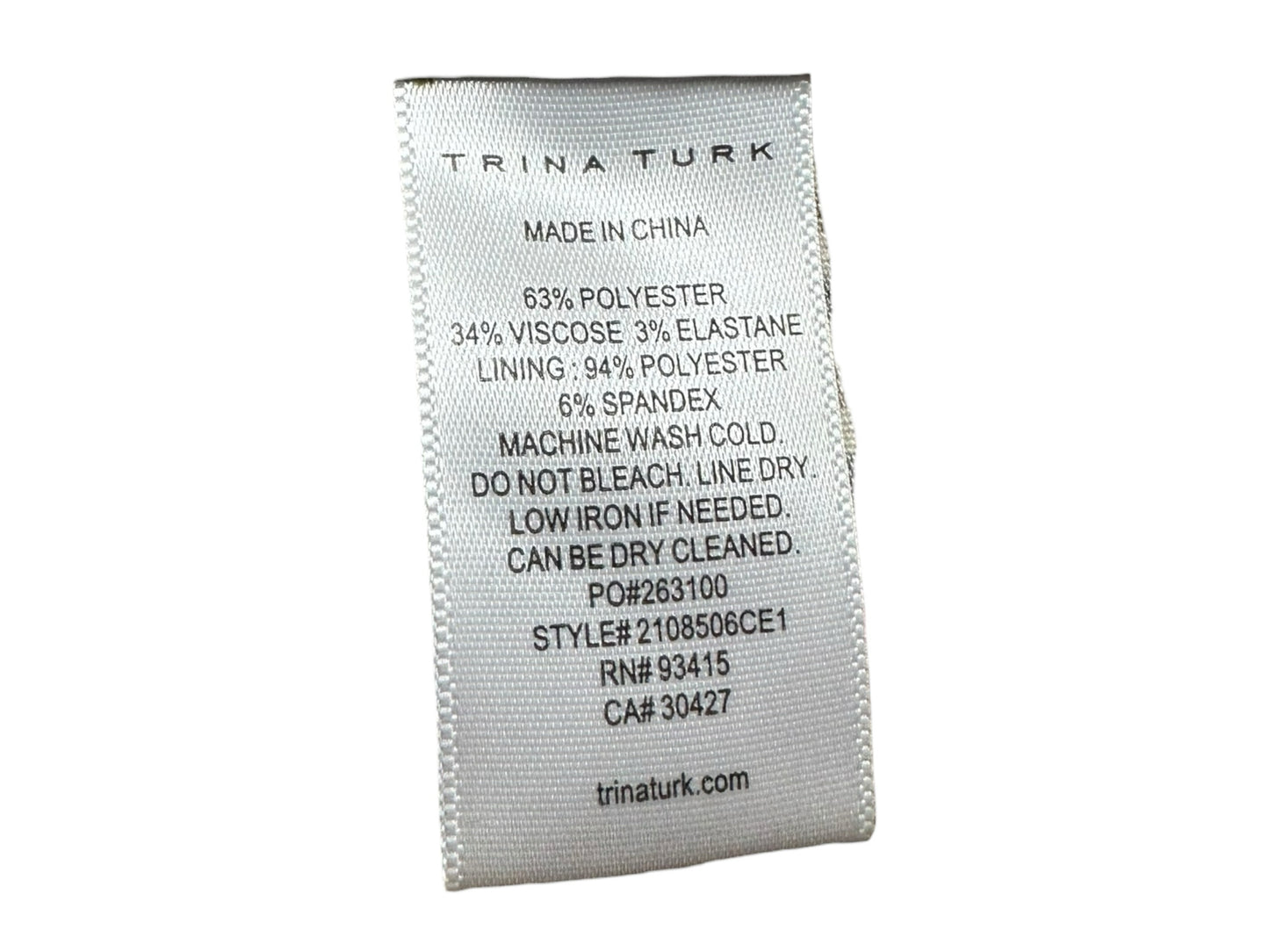 TRINA TURK Arquette Plaid Jogger Pants Size 6