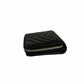 Yves Saint Laurent Black Cassandre Matelasse Compact Wallet