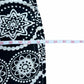 bleu bayou Black Paisley Print Sundress Size XS