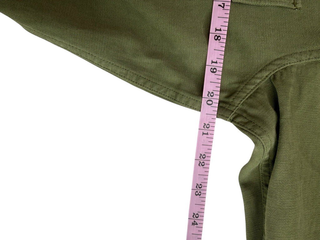Current Elliott Green Richland Linen Jumpsuit Size 2