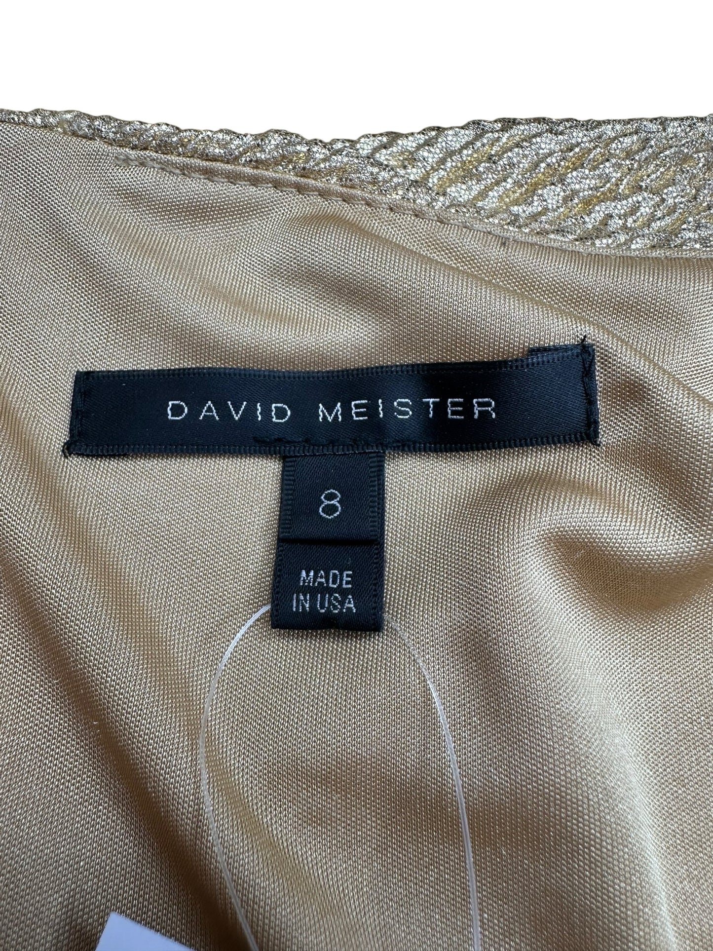 DAVID MEISTER God Cocktail Dress Size 8