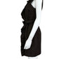 MILLY of New York Brown Ruffle Mini Dress Size 6