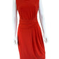 Joseph Ribkoff Orange Sheath Dress Size 12