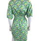 Emily McCarthy NWT Green Deco Palm Palmer Dress Size XS