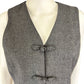 LANDS' END 100% Wool Gray Vest Size 6