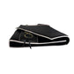 JIMMY CHOO Black Leather Oversized Sierra Convertible Cluch Handbag