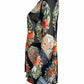 cabi Navy Floral Button-Down Size XS