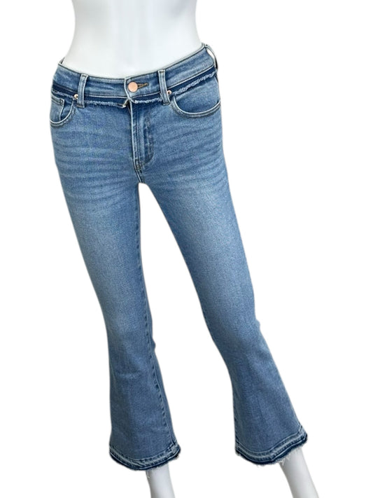 DEAR JOHN NWT Blue JEANNE Flare Leg Jeans Size 24