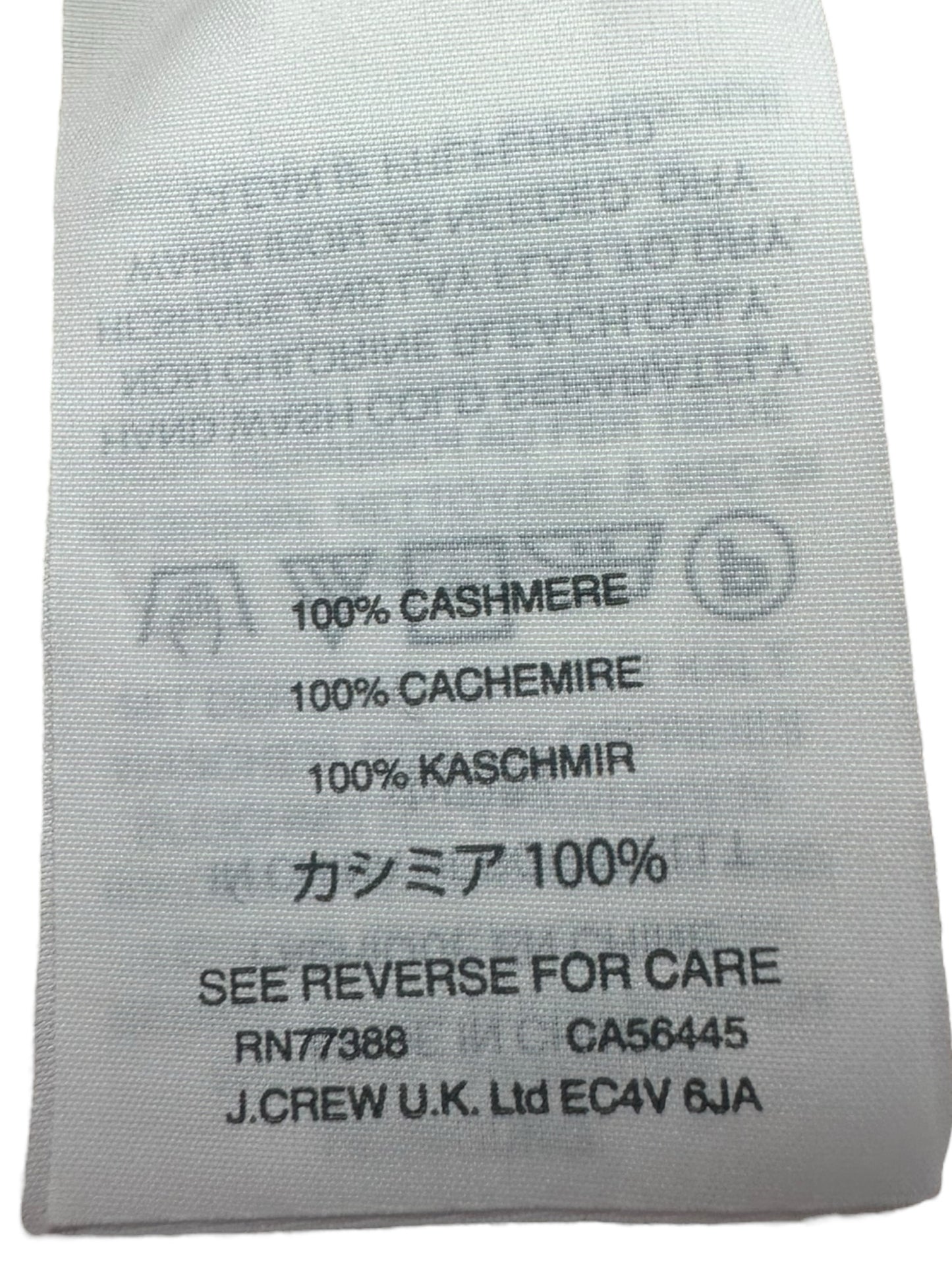 J. Crew Pink 100% Cashmere Sweater Size S