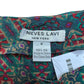 NIEVES LAVI Green 100% Silk Mini Dress Size 8