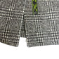 DOEN 100% Virgil Wool Houndstooth Check Dover Coat Size XS