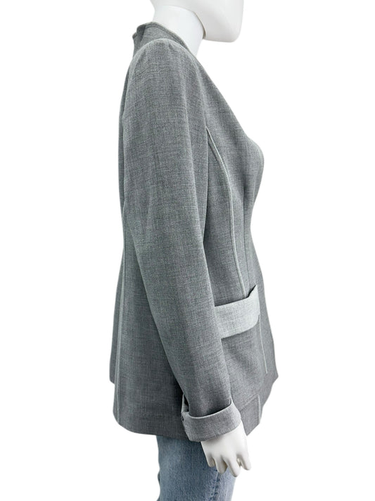 Iris Setlakwe Gray Dres Jacket Size 14