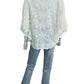 Papillon White Blouse Size M