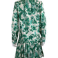 TUCKERNUCK Green Paisley Mini Dress Size M