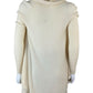 Theory Cream Wool Sweater Cardigan Size L