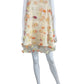ELLIATT Peach Livia Trapeze Floral Mini Dress Size XS
