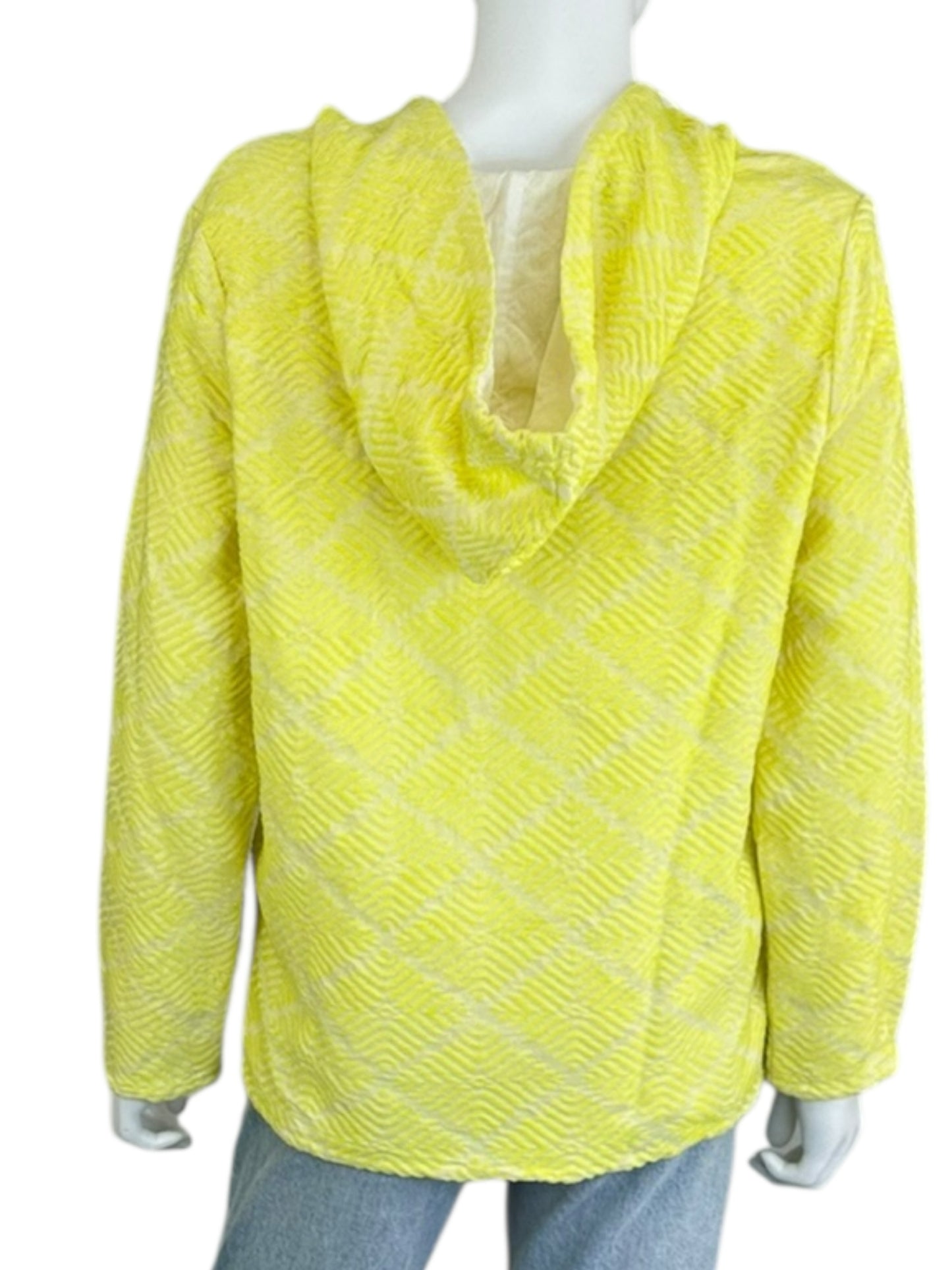 dRA NWT Yellow Arizona Top Hoodie Size S