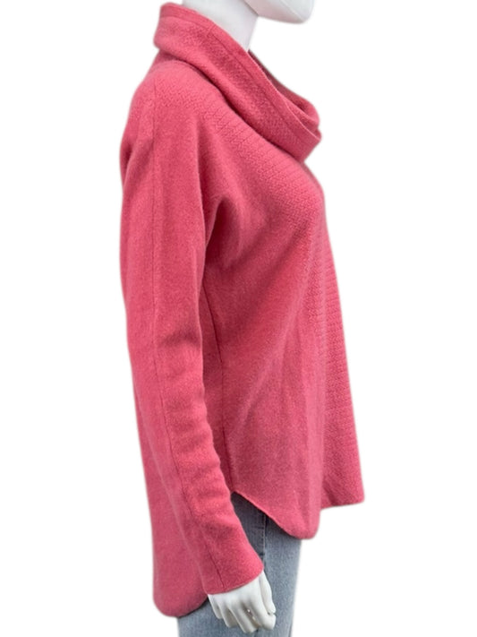 CYNTHIA ROWLEY NWT Pink 100% Cashmere Sweater Size M