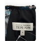 Teri Jon by Rickie Freeman NWT Black Floral Chiffon Capelet Dress Size 4