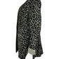 cabi Gray Leopard Blazer Size 8