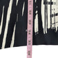 KAUFMAN FRANCO 100% Silk Black Abstract Print Shift Dress Size 2