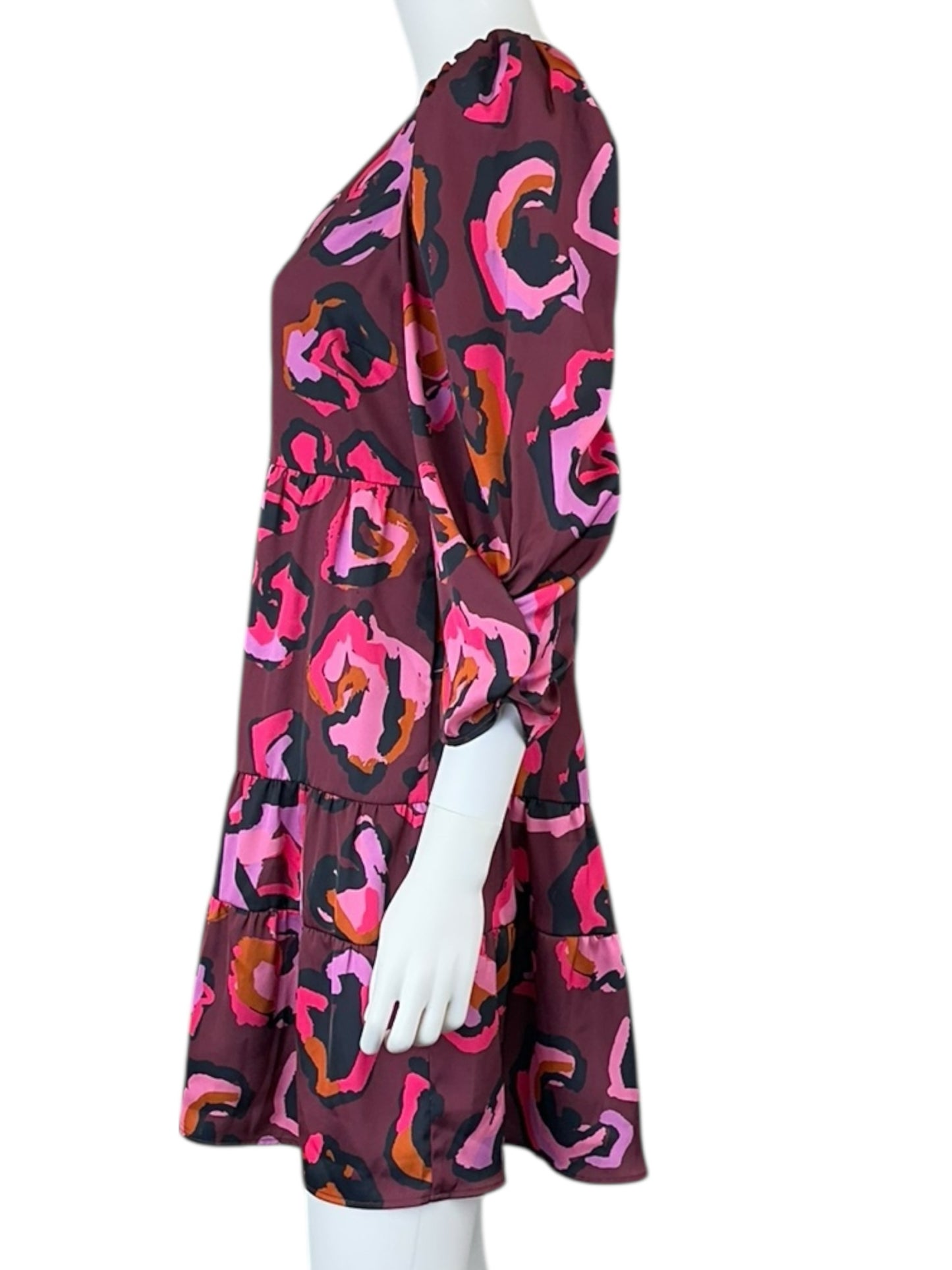 Crosby by Mollie Bunch NWT Jungle Queen Bissy Shift Dress Size XS