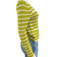 heartloom NWT Green Striped Sweater Cardigan Size XS