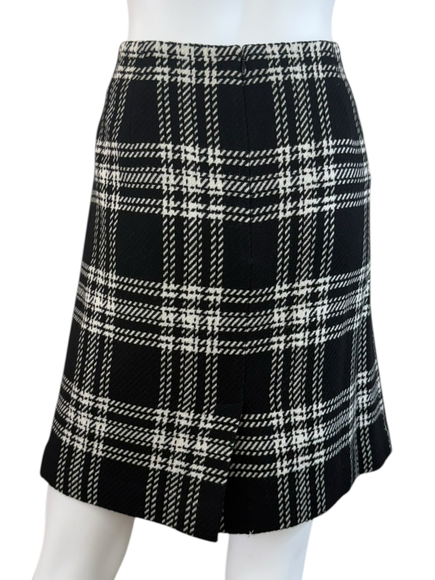 Talbots Black and White Skirt Size 12