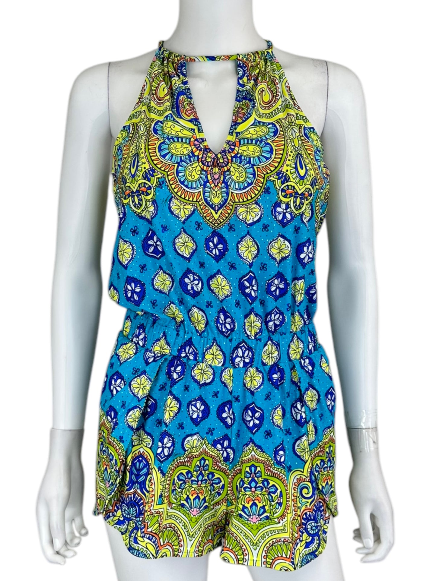 trina turk Corsica Romper Swim Cover Size XS