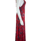 Free People Red Floral Sundress Size XS