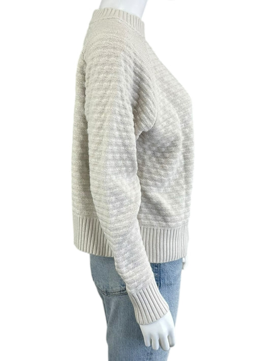 lululemon Cream Texture Play Crew Sweater Size XS