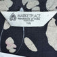 Marketplace Black Absract Print Maxi Dress Size 18/20