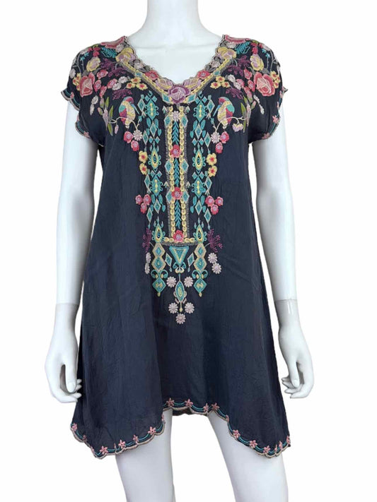 Johnny Was Embroidered Blouse Size S