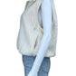 ATHLETA Cream Teddy Bear Vest Size L