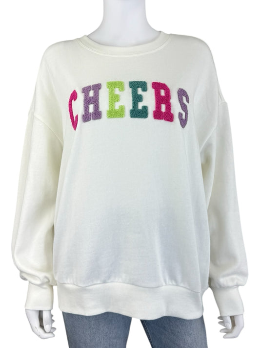 Z SUPPLY NWT Cheers Sweatshirt Size XS