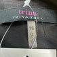 trina TRINA TURK Black Off Shoulder Cocktail Dress Size 16
