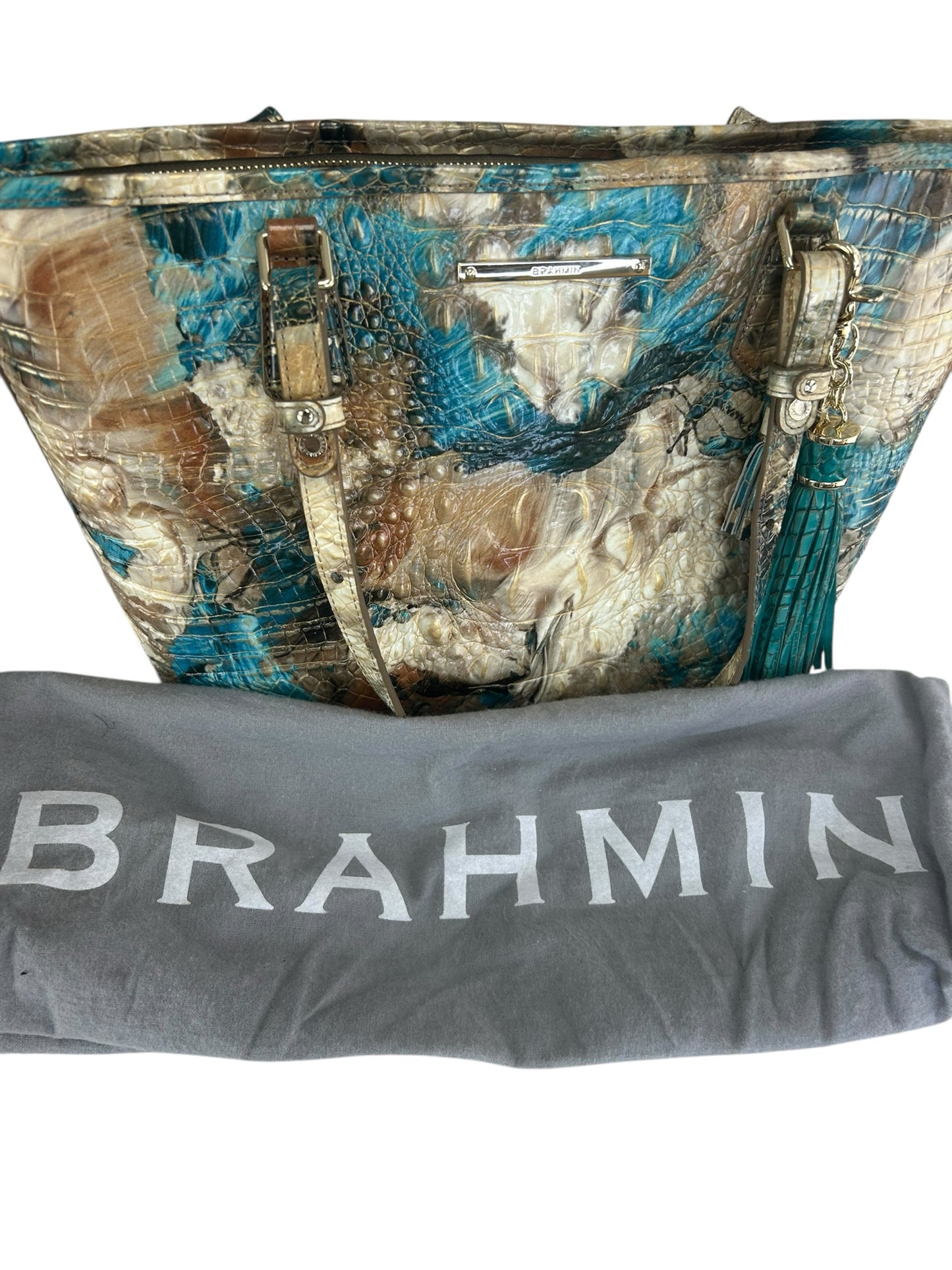 Brahmin Birds of Paradise Shoulder Designer Handbag