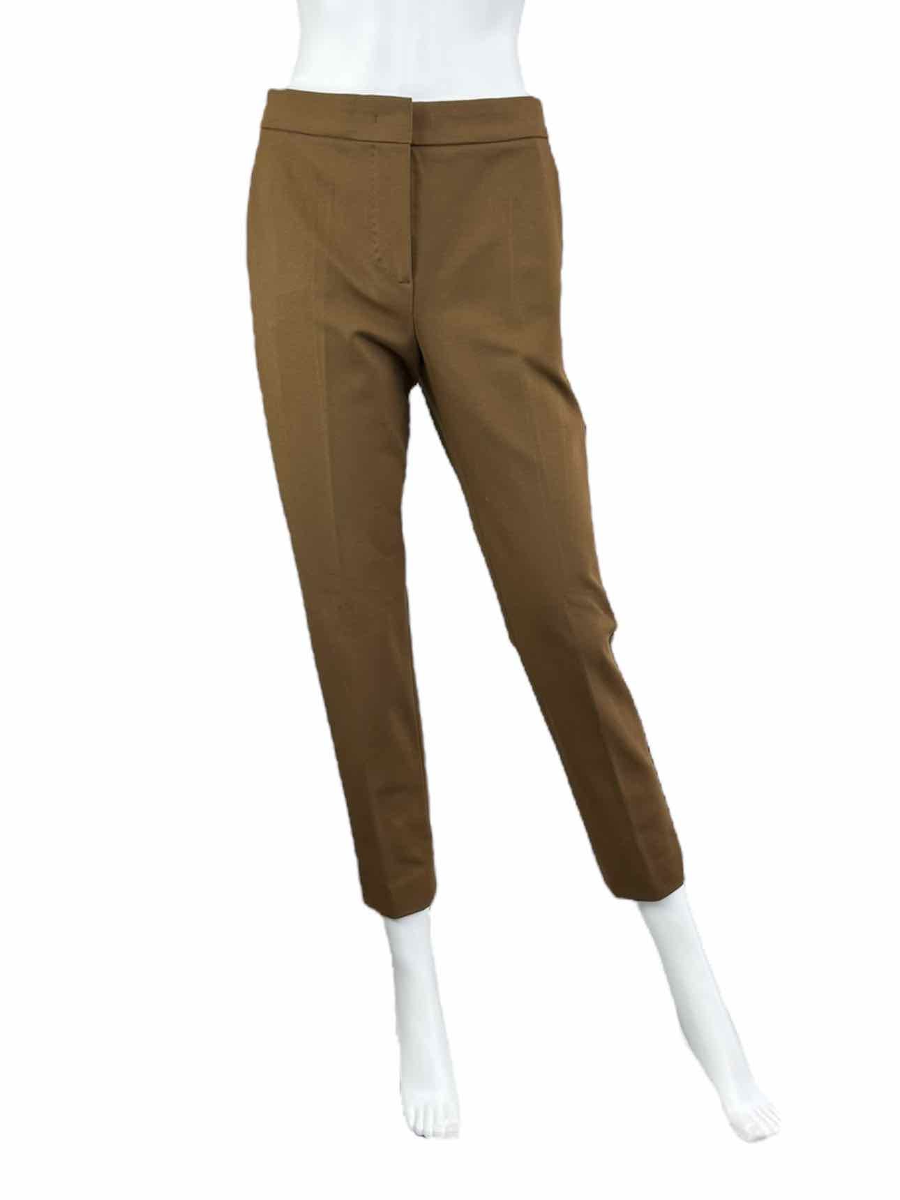 MaxMara Brown Straight Leg Pants Size 6