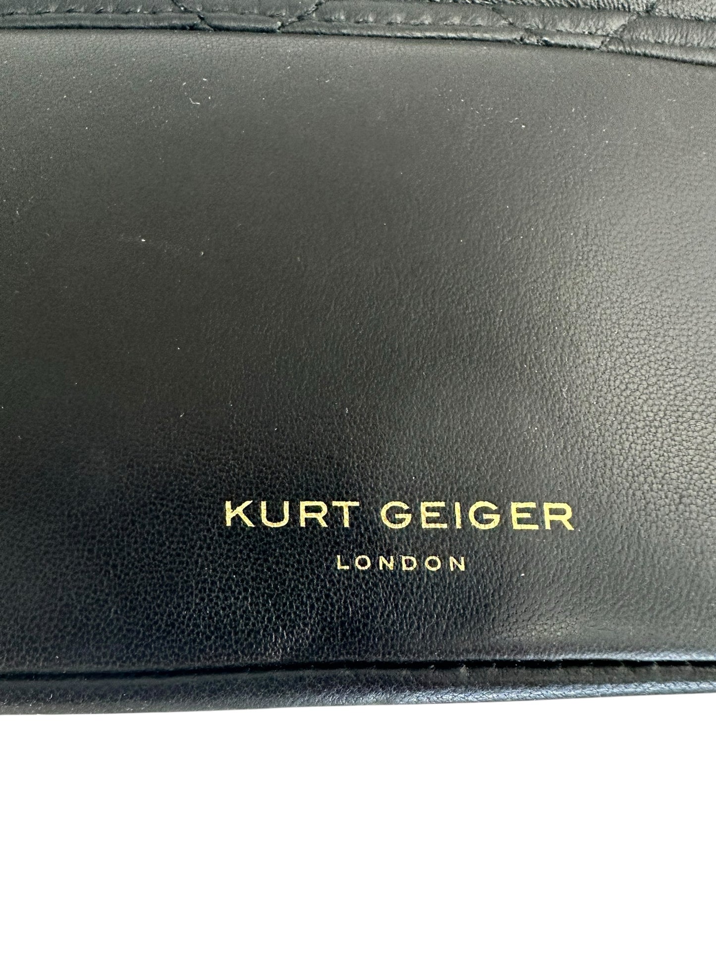 NWT Kurt Geiger Black "Mini Kensington" Crossbody Designer Handbag