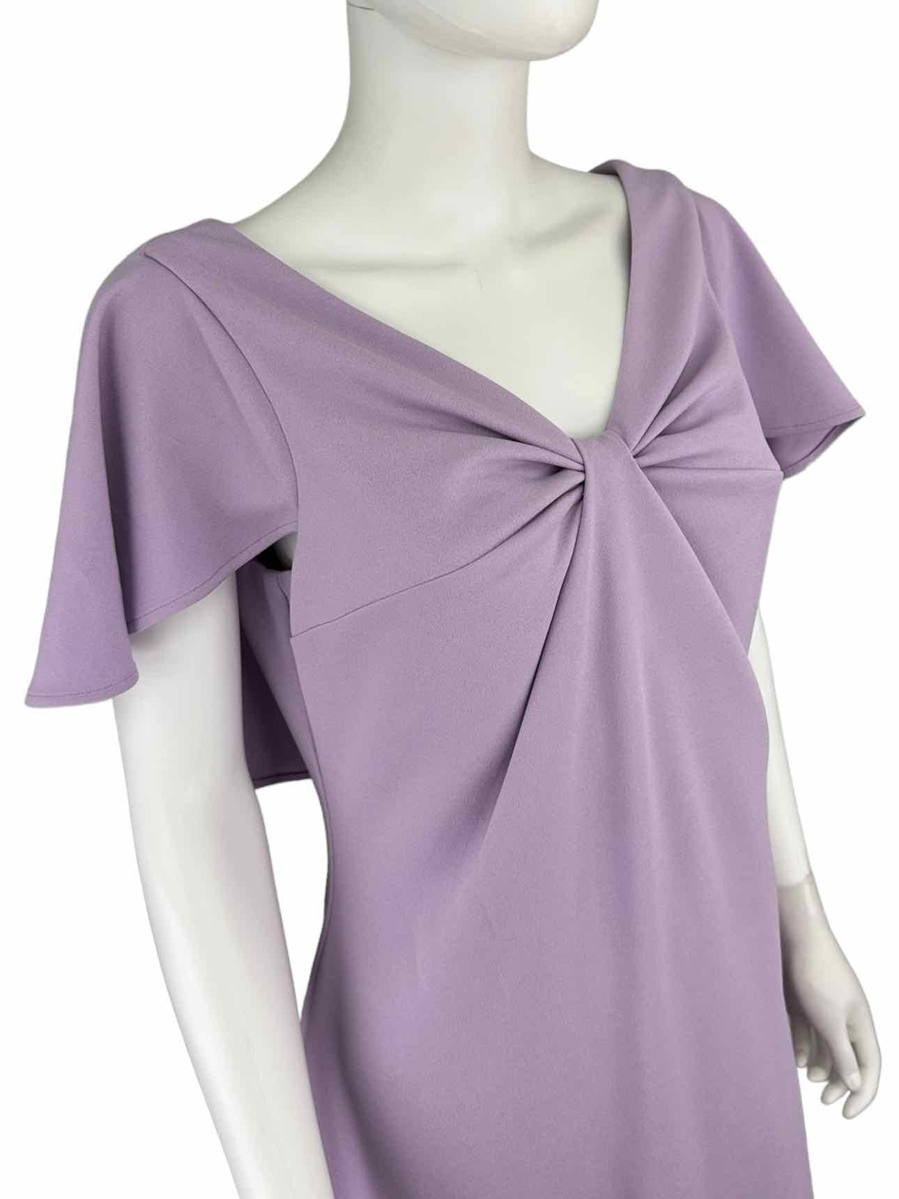 Badgley Mischka Purple Cocktail Dress Size 8