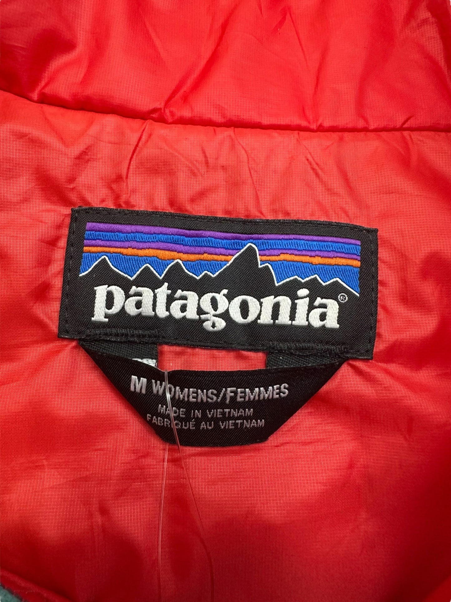 patagonia Red Nano Puff Vest Size M