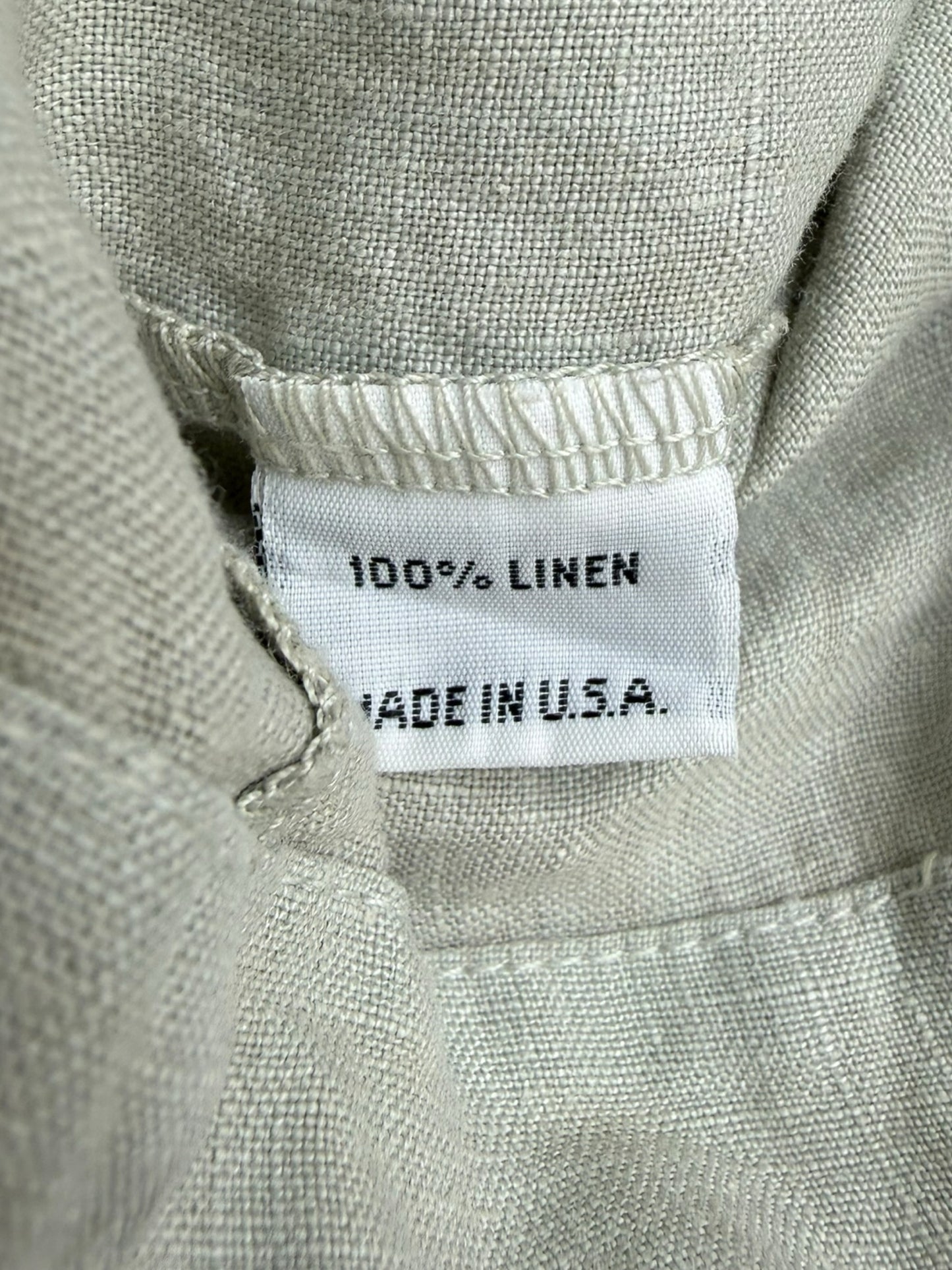 bryn walker Tan 100% Linen Jacket Size 1X