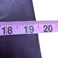 Chico's Purple Vegan Leather Jacket Size XL