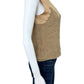 Vince Gold Crinkle Textured Shell Size XS
